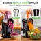 Nutrichef 5 in 1 Cheese Grater & Shredder, Black NCCHS5BLDBK - alternate 4