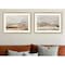 Homeroots Set Of Two Dusky Mountain Silver Framed Print Wall Art, 2PK 525905 - alternate 4