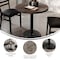 Flash Furniture Bennett 30 in Round Solid Wood Indoor Tabletop in Dark Brown with 18 in Round Dining Height GSF-RD30-DKBRN-TR18-GG - alternate 7