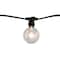 Bulbrite Outdoor/Indoor 14 ft. Plug-In G16 Bulb String Light with 10 Sockets 861932 - alternate 1