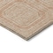 Homeroots 9' X 12' Peach And Beige Geometric Washable Indoor Outdoor Area Rug 610845 - alternate 6