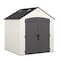 Suncast Ridgeland Storage Shed, 327 cu-ft Capacity, 7 ft 4 in W, 7 ft 1-1/4 in D, 8 ft 2 in H, Resin BMS7704 - alternate 1