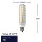 Bulbrite 70w Equivalent Dimmable Clear Mini T6 Candelabra Screw Base (E12) LED Mini Light Bulb, 2700K, 2PK 862642 - alternate 5