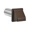 Lambro 224BS Hood Vent, 6.49 in W Hood, 4.81 in H Hood, 4 in Duct, Plastic Hood, Brown Hood 224B/S - alternate 3