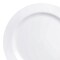 Smarty Had A Party 1025 Solid White Economy Round Disposable Plastic Dinner Plates 120 Plates, 120PK 110WH-CASE - alternate 6