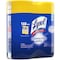 Lysol Disinfecting Wipes, 1-Ply, 7 x 7.25, Lemon and Lime Blossom, White, 80 Wipes/Canister, PK6 19200-80296 - alternate 8