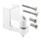 Prime-Line Post Mounted Gravity Pivot Hinge, 1-1/4 in., Zamak, Chrome Single Pack 656-6557 - alternate 1