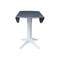 Whitewood Industries Extension Dining Tables, 45 in L, 38 in H, Parawood K05-42DPT-27B-6B - alternate 6