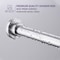 Anzzi 35-55 Inches Shower Curtain Rod with Shower Hooks in Brushed Nickel AC-AZSR55BN - alternate 6