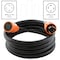 Ac Works SOOW; Cold Weather Extension Cord, 10 AWG, Indoor/Outdoor, 10/4, 1 Outlets, L14-30R, Black, Rubber L1430PR-010 - alternate 6