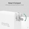 Plugable Technologies PLUGABLE 140W USB C CHARGER, GAN WALL LAPTOP CHARGER, PD 3.1 EPR POWER ADAPTER PS-EPR-140C1 - alternate 5
