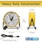 Edendirect Drum Fan, 24 in Blade Dia, 120V, 3,800/8,800 cfm IR-FAND24DC - alternate 6