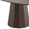 Homeroots 86" Walnut Solid Wood Double Pedestal Base Oval Dining Table 720698 - alternate 4