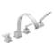 Delta Vero Roman Tub Trim with Hand Shower T4753 - alternate 5