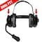 Klein Electronics Titan High-Noise Headset with Dual Cable/PTT TITAN-2COM-BLK - alternate 1