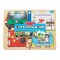 Melissa & Doug Lock & Latch Board, Wooden Educational Toy 9540 - alternate 7