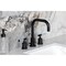 Kingston Brass Widespread Bathroom Faucet with Brass Pop-Up, Matte Black FSC8930KPS - alternate 4