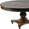 Homeroots 60" Brown Rounded Solid Wood Pedestal Base Dining Table 488697 - alternate 3