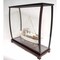 Homeroots 40in Dark Brown Solid Wood Frame Display Stand 364364 - alternate 2