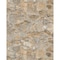 York Wallcoverings Field Stone Grasscloth Tan and Grey Wallpaper PA130904LW - alternate 1