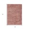 Homeroots 5' X 8' Terra Cotta And Salmon Aztec Washable Indoor Outdoor Area Rug 615579 - alternate 6