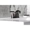 Kingston Brass Double-Handle 4" Centerset Bathroom Faucet with Pop-Up Drain, Oil Rubbed Bronze FB5615CML - alternate 5