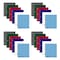 Winnable Case of 2 Subject Notebooks, 2 Pockets, 11"x9", 100 sht, Wirebound, Asstd. Covers, College Ruled, PK24 11085cs - alternate 1