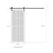 Sartodoors Sturdy Barn Door 30 x 80in, Quadro 4113 Matte Black Frosted Glass, SS 6.6FT Rail Hangers Heavy Set QUADRO4113BD-S-BLK-30 - alternate 10