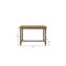 Homeroots 54" Oak Wood Trestle Base Dining Table 631278 - alternate 5