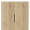 Homeroots 18in Black Wood Corner Accent Chest 731816 - alternate 3