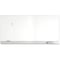 Iceberg Dry Erase Board, Steel, 46 in, 96 in, Aluminum Frame, White, Gloss 31280 - alternate 1