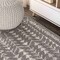 Jonathan Y Ziri Moroccan Geometric Gray/Cream 4 ft. x 6 ft. Area Rug MOH210B-4 - alternate 7