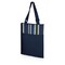 Picnic Time Family Of Brands Vista Outdoor Picnic Blanket & Tote, Blue Stripe Pattern with Navy Blue Exterior 821-00-138-000-0 - alternate 8