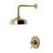 Kingston Brass Single-Handle Pressure Balanced Shower Faucet, Brushed Brass KB6337PLSO - alternate 1