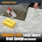 Powertec Stainless Steel Trowel with 1/4in x 3/8in Square Notch, Soft Grip Handle for Cement, Concrete 72181 - alternate 4