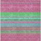 Homeroots 10' X 14' Blush Lime Green And Teal Blue Striped Washable Indoor Outdoor Area Rug 614802 - alternate 6