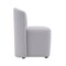 Manhattan Comfort Hearth Upholstered Side Chair in Light Gray DC1539-2 - alternate 7