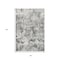 Homeroots 8' X 10' Gray Brown And Ivory Abstract Washable Indoor Outdoor Area Rug 643586 - alternate 5