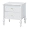 Baxton Studio Callison Bedroom Set, White, Queen 271-14735-14743-14737-14737-ZORO - alternate 7