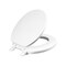 Bemis Toilet Seat Round White Vinyl Gloss 11-000 - alternate 1