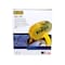 3M Handheld Tape Dispenser, 3/4 in Max. Tape Width, 1 in Tape Core Dia., Pistol, Metal, Plastic, Yellow 700 - alternate 5