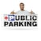 Signmission Public Parking Left, 18 Inch x 48 Inch, Vinyl Banner B-30822 - alternate 2