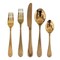 Mepra Coccodrillo Flatware Set - 5 Pieces - Bronze 1098C22005 - alternate 1