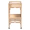 Bali & Pari Molina Natural Rattan Wine Cart 268-14701-ZORO - alternate 4