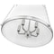 Z-Lite Madeline 5 Light Pendant, Brushed Nickel/White, 18 In W x 36.75 In H 1954P18-BN - alternate 5
