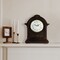 Bedford Clock Collection Chocolate Wood Mantel Clock with Chimes BED-FRANCIS - alternate 5