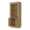 Homeroots 70" Brown Bar Cabinet With Wine Storage 535114 - alternate 7