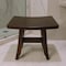 Homeroots 14" Brown Teak Shower Bench 376694 - alternate 5