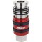 Milton 2-In-1 Universal Safety Exhaust Quick-Connect Industrial Coupler 1/2 Body 1/2 FNPT S-1773 - alternate 1