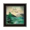 Homeroots The Lake is Calling 2 Black Framed Print Wall Art 407759 - alternate 1